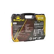 Набор инструментов 108пр. 1/4",1/2" (6гр.)(4-32мм)KINGTUL