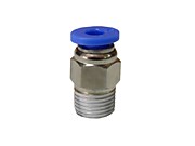 SPC08-01 Фитинг для пластиковых трубок 8мм с наружней резьбой 1/8"